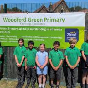 Woodford Green Primary School was deemed 'outstanding' in all five categories